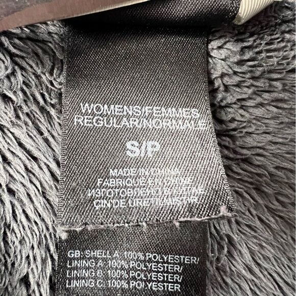The North Face Osito Gray Zip Up Jacket Women’s Small Fleece AAHY Warm - Picture 6 of 12